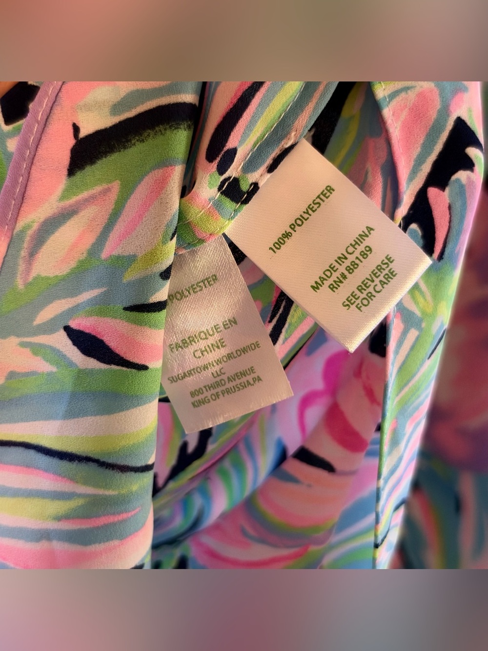 Lilly Pulitzer Angelika Ruffle Top - Picture 4 of 4